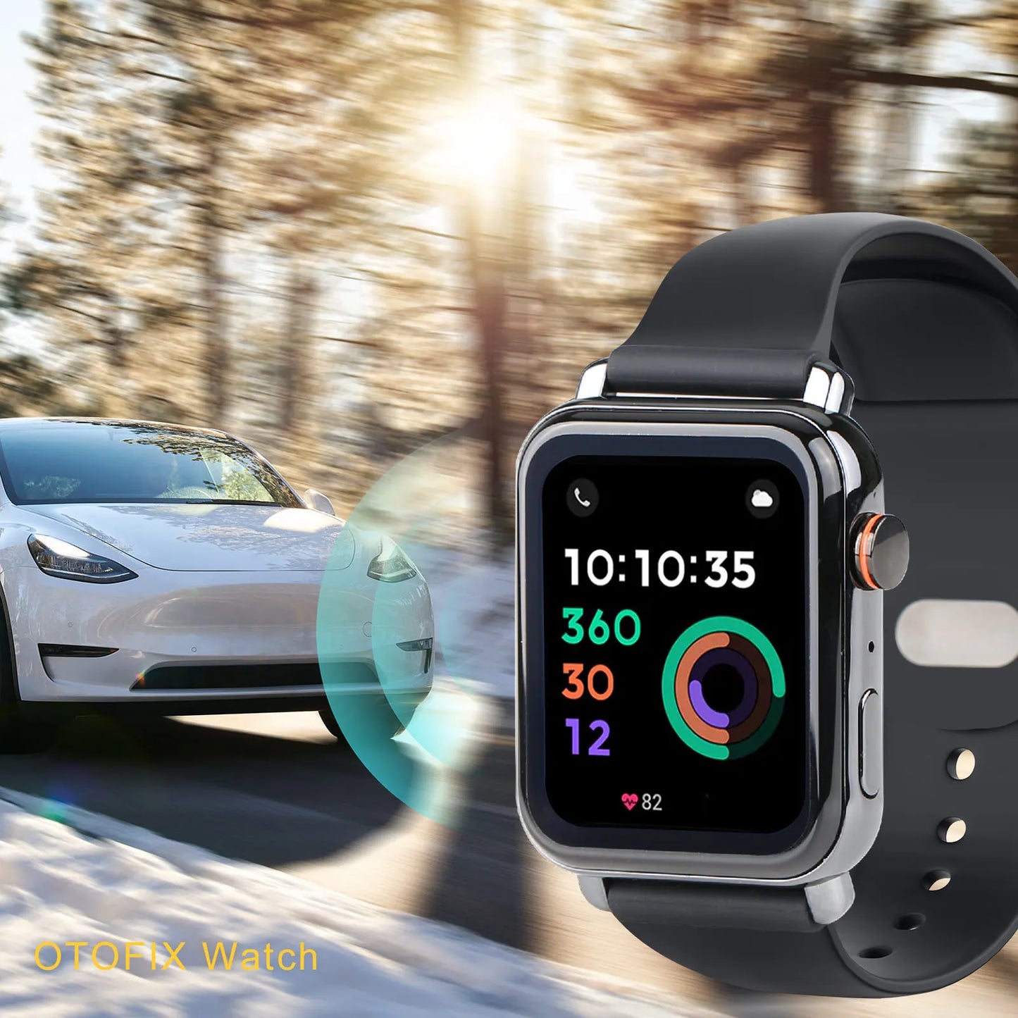 OTOFIX Smart Key Watch Without VCI 3-in-1 Wearable Device Smart Key+Smart Watch+Smart Phone Voice Control Lock