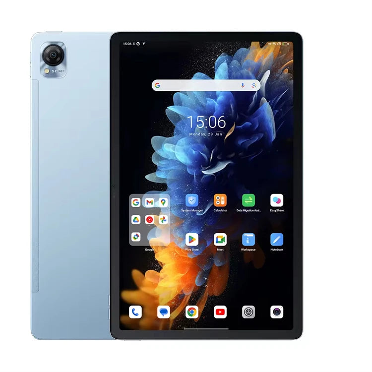 New Blackview MEGA 1 Tablet 11.5 Inch 2.4K 120Hz Display 8800mAh 13MP Camera Unisoc Octa Core Android 13 8+256/12+256GB USB-C