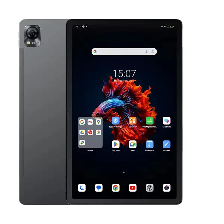 New Blackview MEGA 1 Tablet 11.5 Inch 2.4K 120Hz Display 8800mAh 13MP Camera Unisoc Octa Core Android 13 8+256/12+256GB USB-C