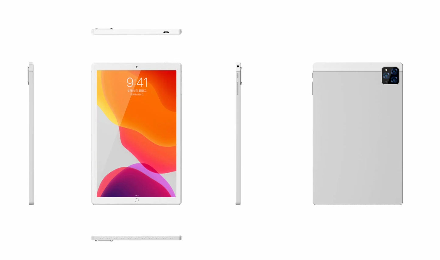 Super Cheap 10.1 Inch Octa Core Android Tablet Phone Tablet Dual Sim Card 1920x1200 HD Resolution