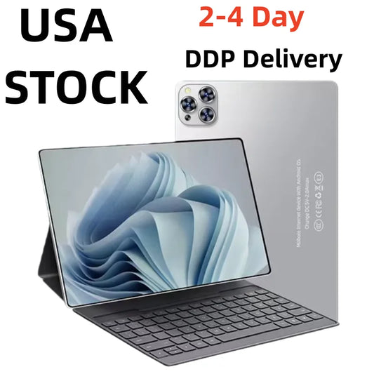 10.1 Inch Tablet Pc 4GB RAM Android 12.0 Tablet PC MTK6762 Processor 4GB +128GB ROM 4G Network for Business Education Gaming PC