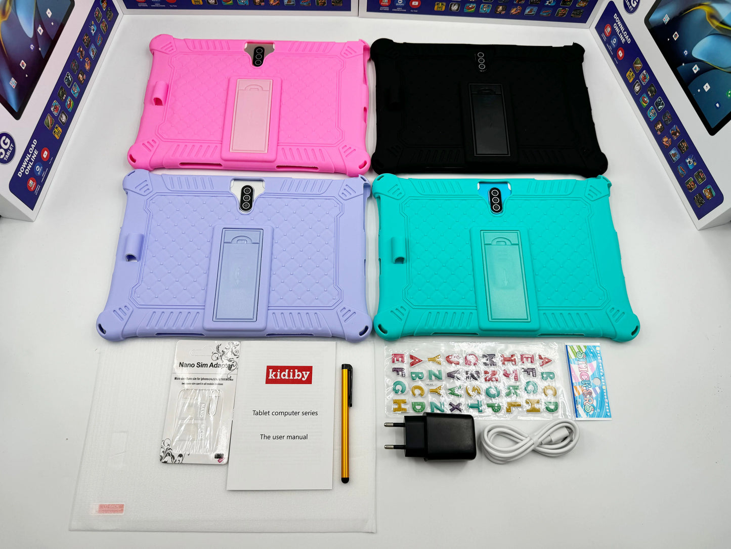 New Tablet PC Customized Dual SIM 10.1 Inch 5GWifi MTK Octa Core 5000mAh Battery Calling Tablets Android Tablet