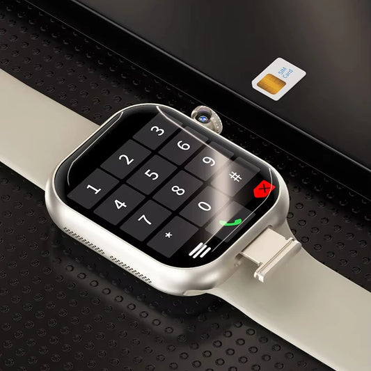 Newest Arrival Square Smart Watches with GPS Sim Watch 4G Android Watch Support APP