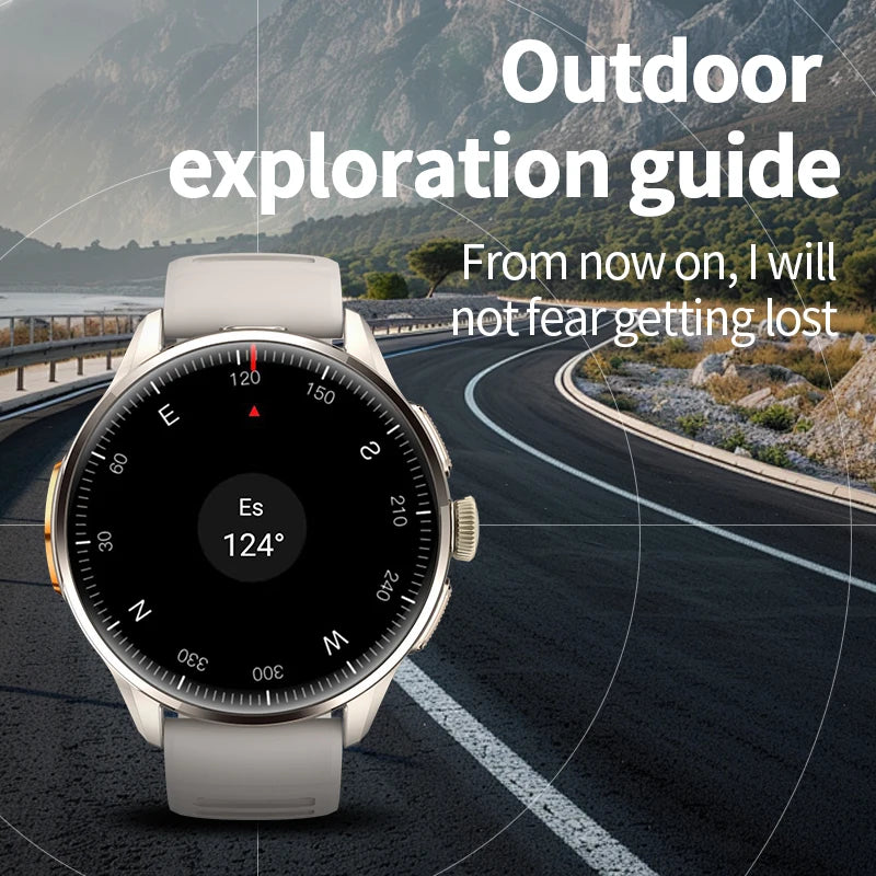 Popular Fashion Smart Watch Android 0S 4G 5G Global Net HD AMOLED Screen Download APP Health Sport Fast Charging